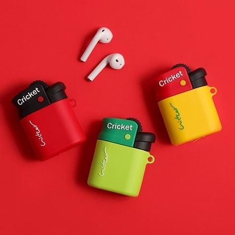 Airpods | Casing Airpods 1 2 Cricket Lighter Korek Cricket Airpods Soft Case Kualitas Terbaik