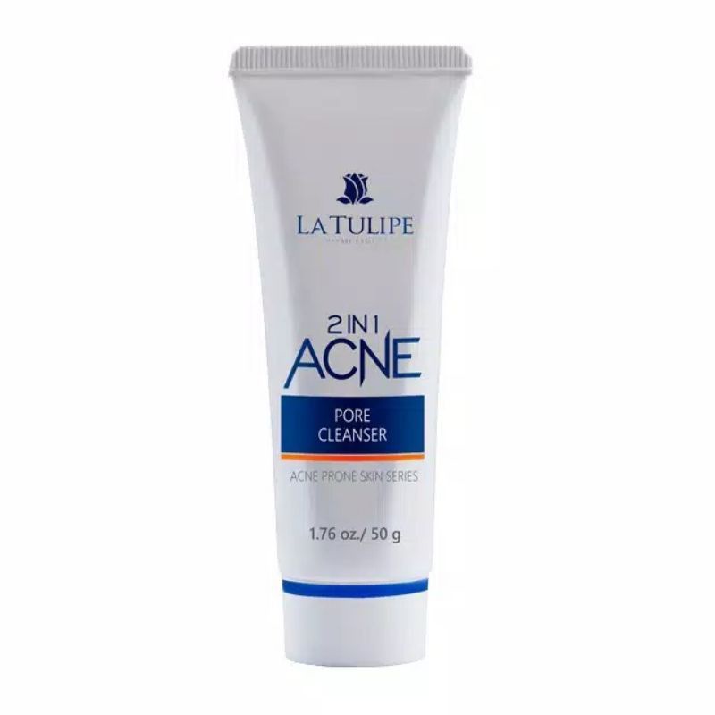 LA TULIPE 2 In 1 Acne Pore Cleanser 50g