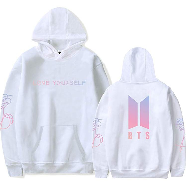 TERBARU Sweater  BTS Love Yourself Hoodie Unisex L Shopee  