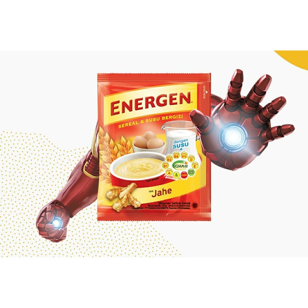 

Energen sereal rasa jahe 29gr - 1 Pcs