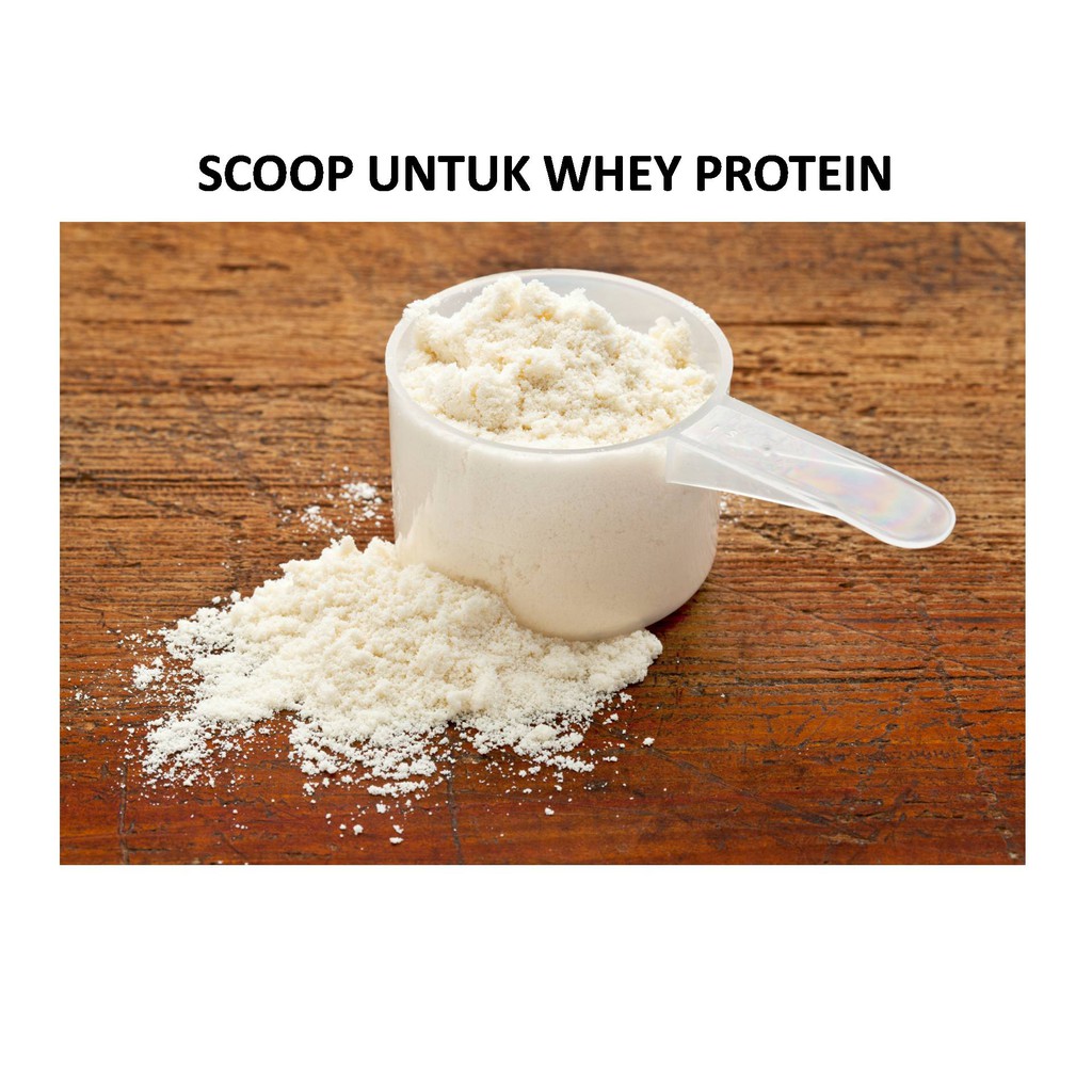 SCOOP UNTUK WHEY PROTEIN