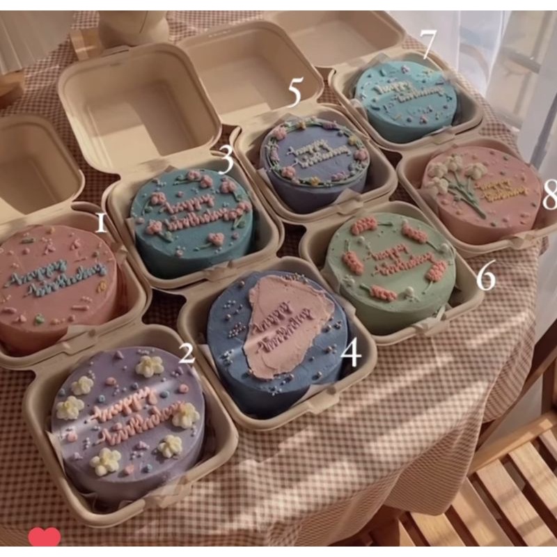 

somethingsweet korean lunch cake , bento cake