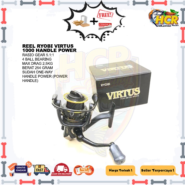 Reel Ryobi Virtus 1000 Handle Power