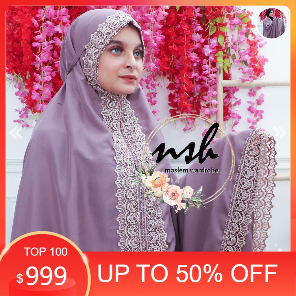 Naburjustore Mukena Dewasa KD Renda Goldy Sophia Grosiran