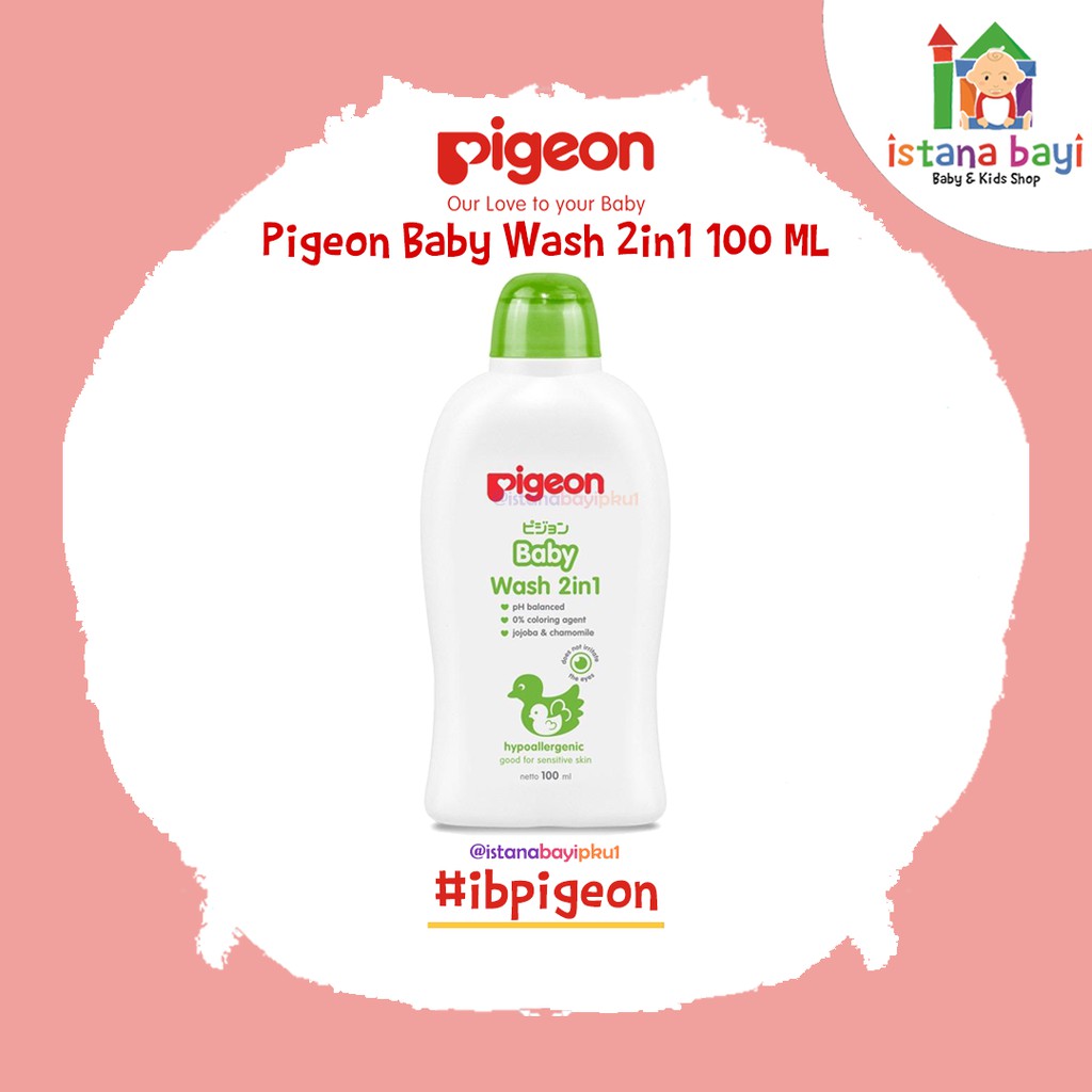 Pigeon Baby Wash 2 in 1 Chamomile - Sabun bayi