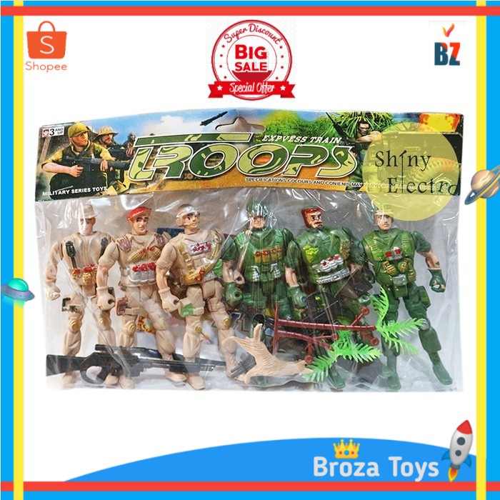 Mainan Orang Tentara Trops MIlitary