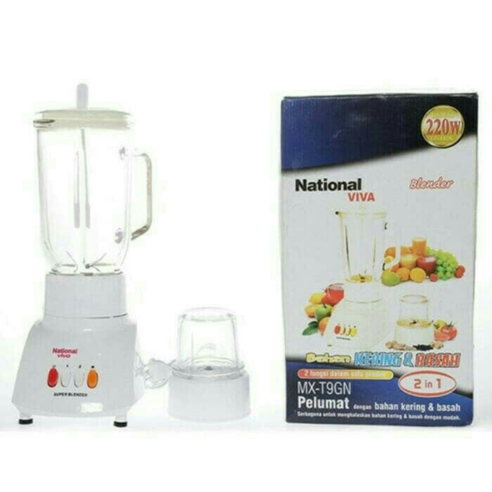 Blender Kaca 2 in 1 National Viva / Omicko Termurah