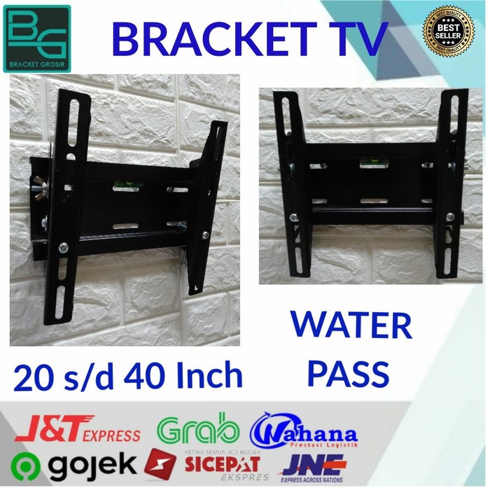 bracket braket brrket TV LED 24 sampai 43 inch bisa buat banyak tv
