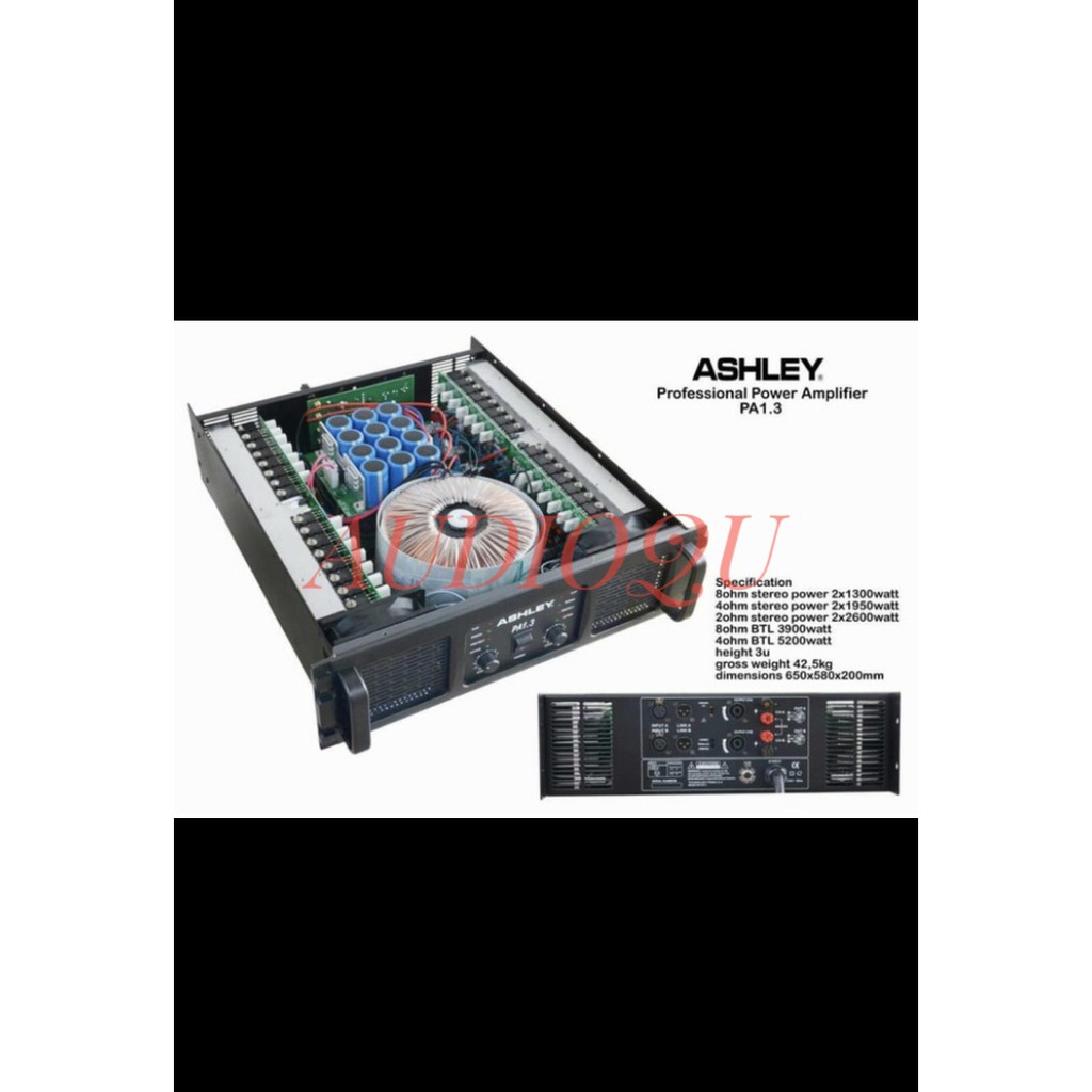 POWER AMPLIFIER ASHLEY PA 1.3 ( ORIGINAL )