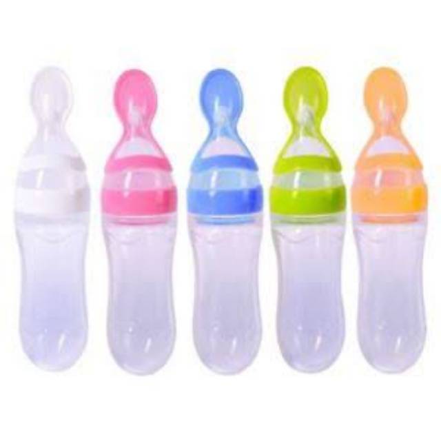 Botol Sendok Makan Bayi Baby Spoon Feeder P15