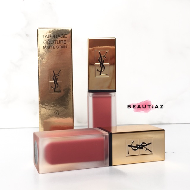 YSL TATOUAGE SHADE 16 NUDE EMBLEM