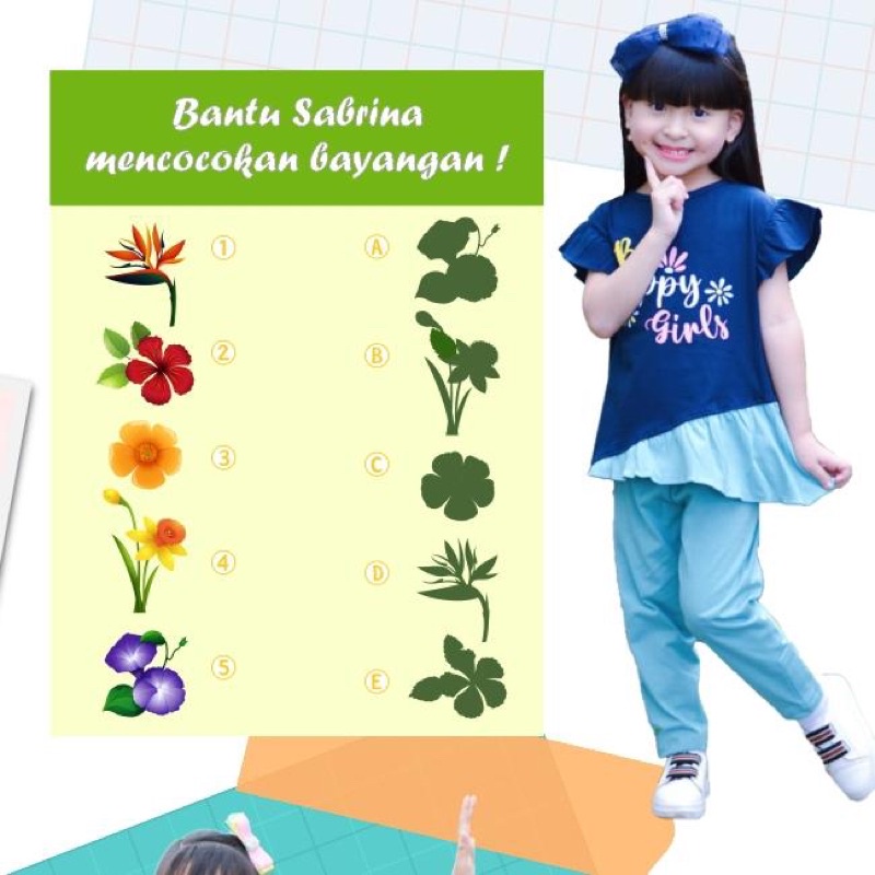 Setelan Summer Set Ruffle Flowkids