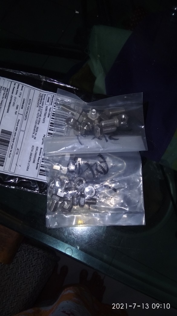 M6x20 Baut Mur Hexagon Stainless 304 Ss Hex 6x20