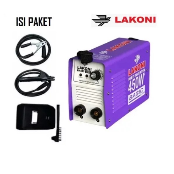 MESIN LAS LAKONI Mesin Las Listrik Travo Las Inventer Welder 450 Watt Lakoni Basic 123IX