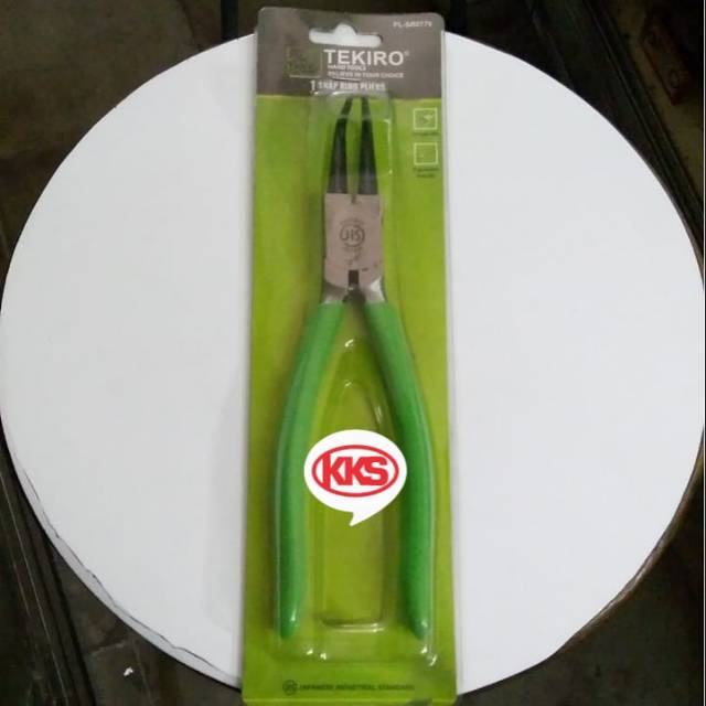 Tang Snap Ring Internal Bengkok Tekiro 9"