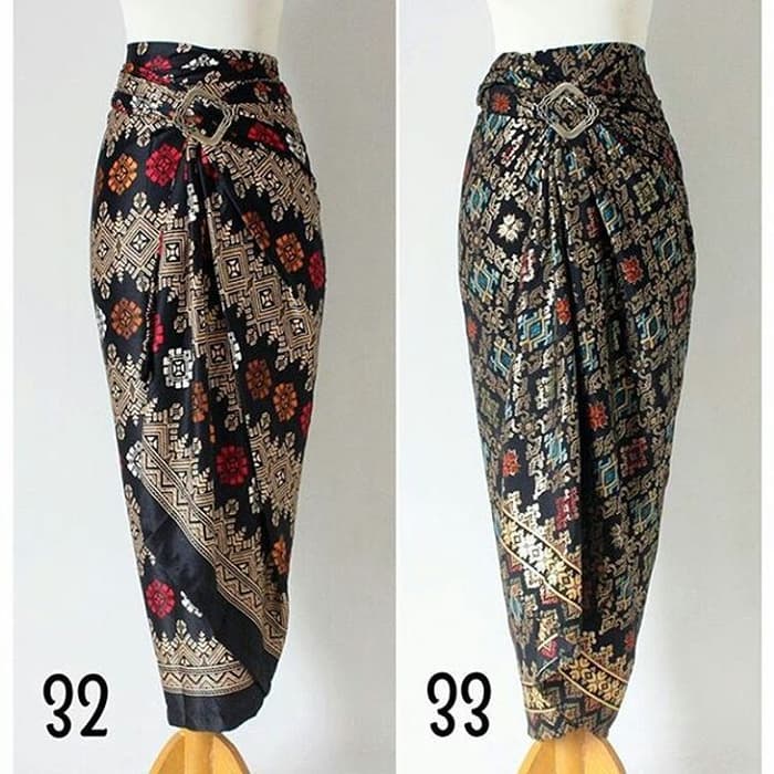 Rok Lilit / Kain Lilit Bawahan Kebaya Motif Batik