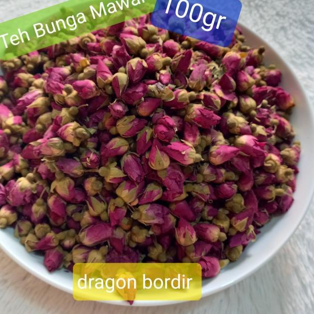 

♨ Teh Bunga Mawar Kering 100gr/ Dried Rose Buds Flower Tea ➼