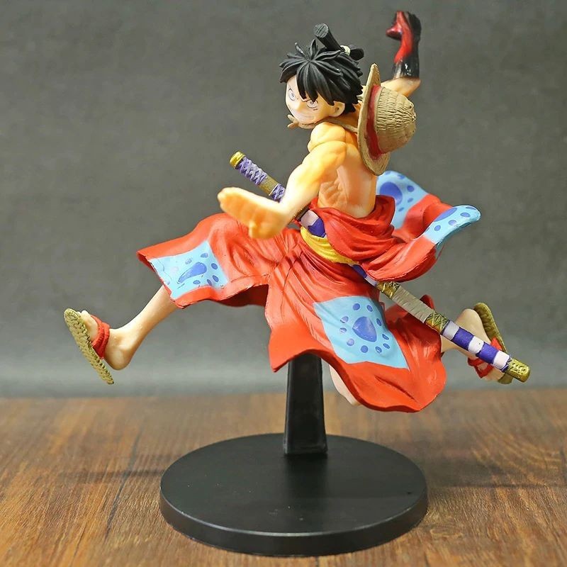 Luffy Wano Kuni Action Figure One Piece Gomu Gomu Pistol