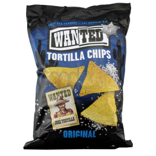 

Wanted Tortilla Chips Tiga Varian 200gr