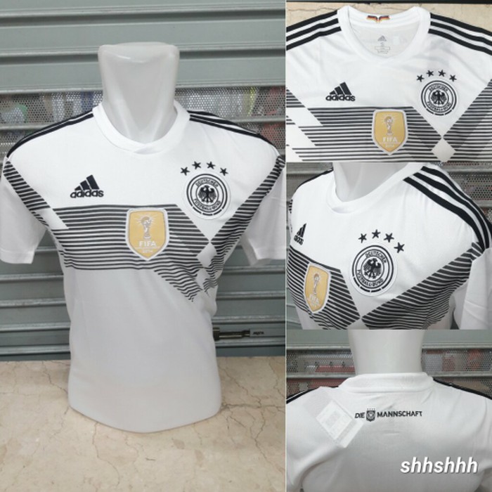 PROMO SUPER TERMURAH  JERSEY BOLA JERMAN HOME OFFICIAL WORLD CUP PIALA DUNIA 2018 GRADE ORI