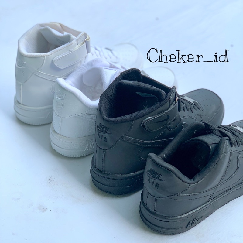 SEPATU SNEAKERS PRIA DAN WANITA NK3 A1R FORC3 1 ONE FULL WHITE FULL BLACK PENDEK ATAU TINGGI HIGT SEPATU PUTIH DAN HITAM PUTIH POLOS HITAM POLOS SEPATU SNEAKERS WANITA DAN PRIA SEPATU ANAK LAKI LAKI DAN PEREMPUAN SEPATU KASUAL SINTETIS ANTI LICIN SEPATU