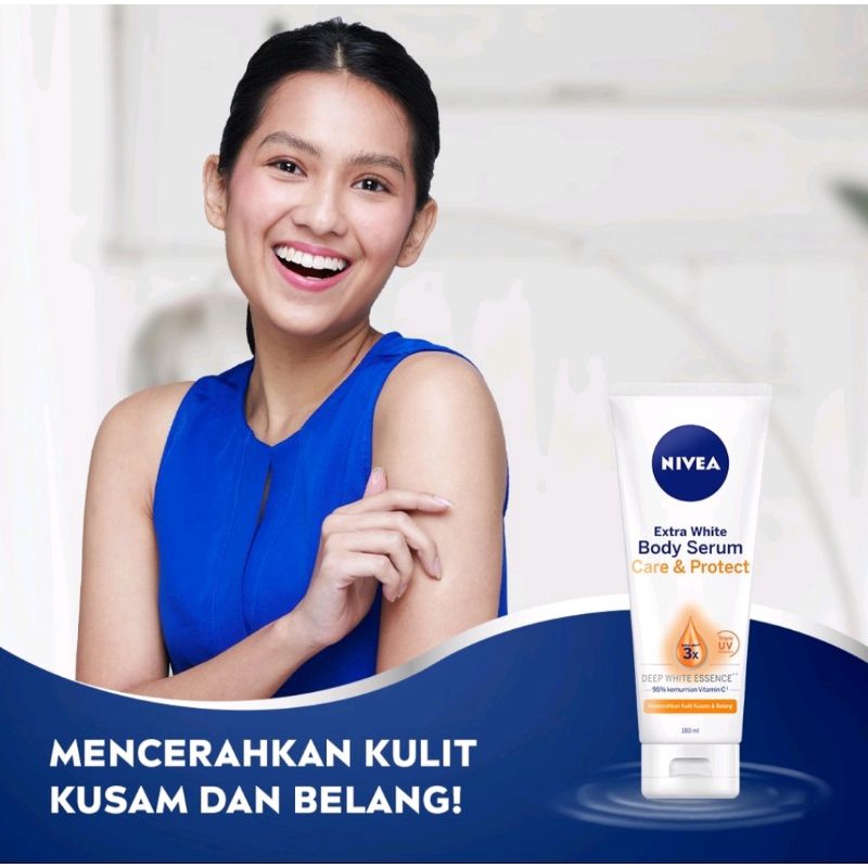 Nivea Extra White Radiant &amp; Smooth Body Serum  180ml