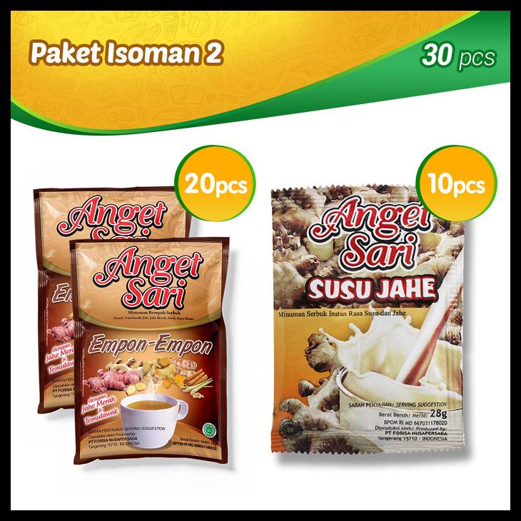 

[READY STOCK] ANGET SARI - PAKET ISOMAN 2