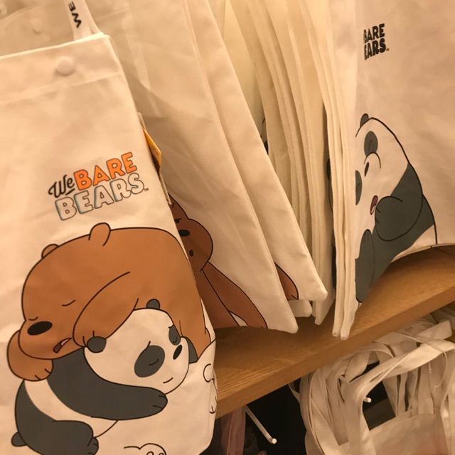 MINISO WE BARE BEARS TOTE BAG