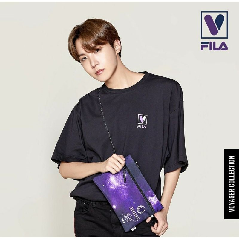 [READY STOCK] SLING BAG FILA X BTS OFFICIAL (preloved)