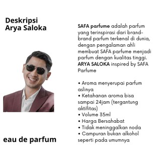 PARFUM PRIA ORIGINAL ARYA SALOKA - PARFUM PRIA ORIGINAL TAHAN LAMA