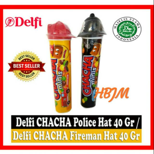 

DELFI CHACHA POLICE HAT/FIREMAN HAT 40 GR (GAMBAR RANDOM / ACAK)