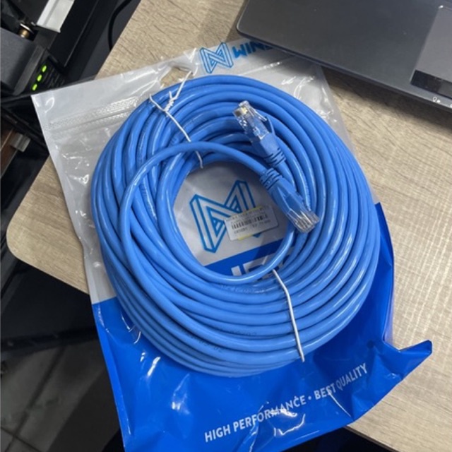 Kabel LAN Cat 6 20 Meter Wintech / Kabel Network Komputer UTP