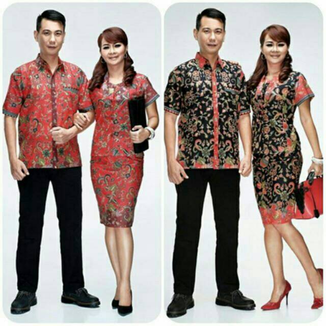 Couple batik setelan alena
