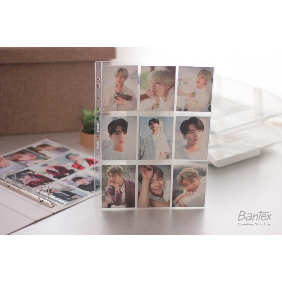 

[Zada] Bantex Collector Sleeve A4 Photocard Clear