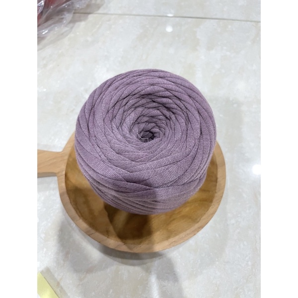 Tyarn / T-shirt Yarn / Tali kaos tyran 200gr (Ungu)