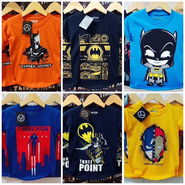  KAOS ANAK SUPERHERO  Shopee Indonesia