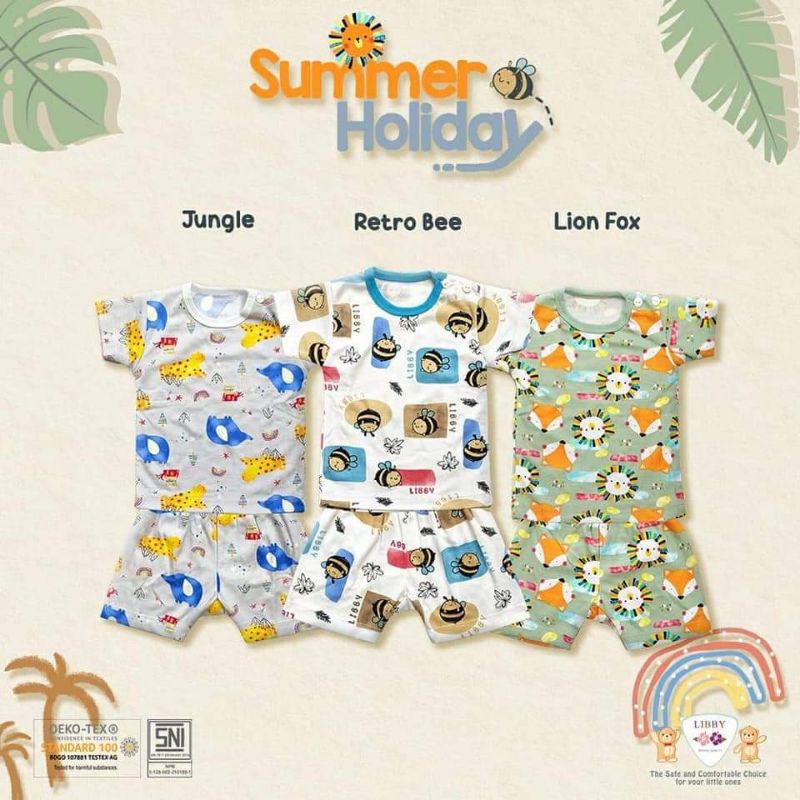 Libby Baby setelan Pendek SML-XXL