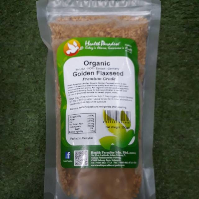

Organik Golden Flaxseed 250 gram