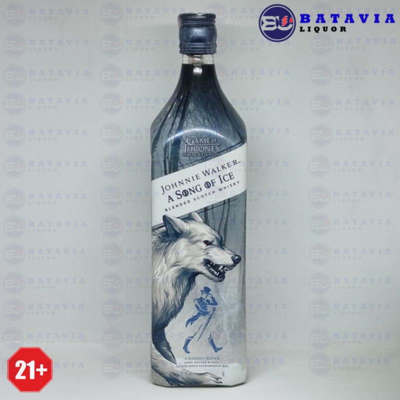 Jual Johnnie Walker A Song of Ice Game of Thrones Scotch Whisky 1 Liter Shopee Indonesia