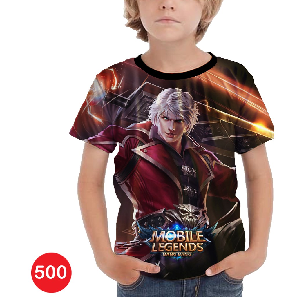 Baju Anak Mobile Legends Alucard Skin #500