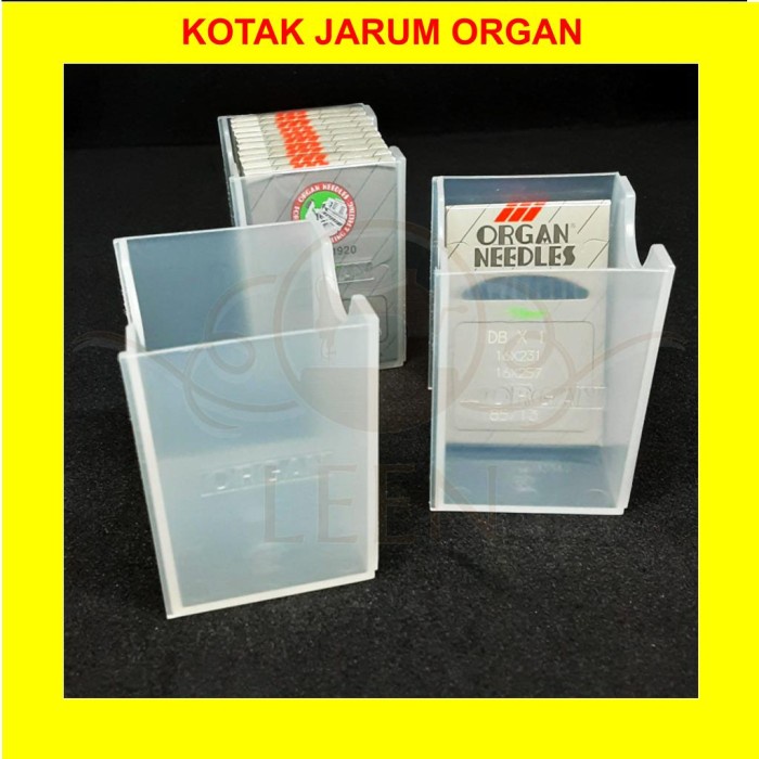 Wadah Jarum Organ Kotak Aksesoris Pernak Pernik Tempat Kancing LEEN