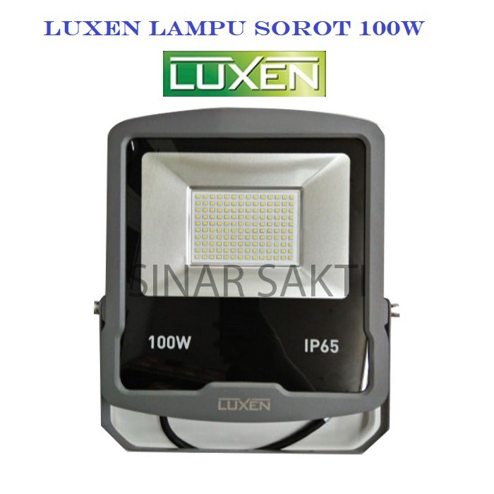 Luxen Lampu Led Sorot 100w Lampu Tembak 100 Watt BERGARANSI