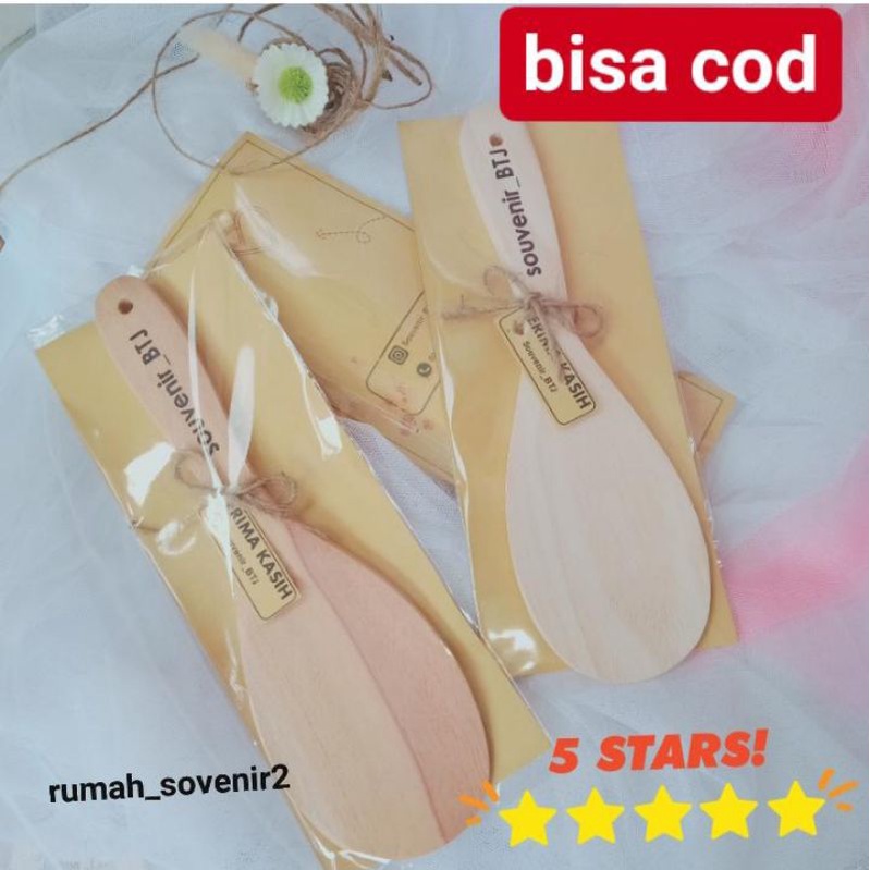 SOVENIR CENTONG NASI KAYU