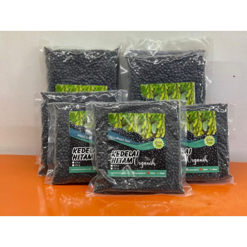 Kacang Kedelai Hitam Organik 250 gr