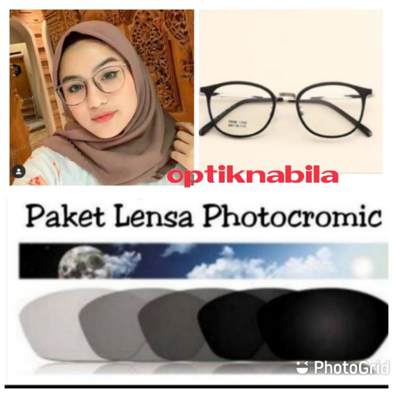 kacamata photocromic wanita 1769