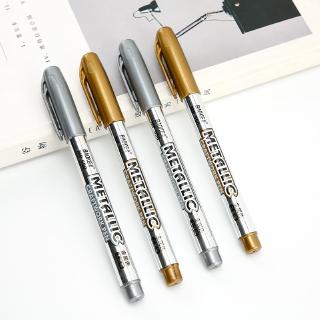 Baoke mp550 Pen Marker Bahan  Metal Warna Silver Emas 