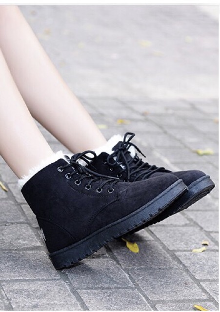 IMPORT MOLLAD Boots Thermal Sepatu Boots Ankle Bulu Musim Dingin Winter Boots