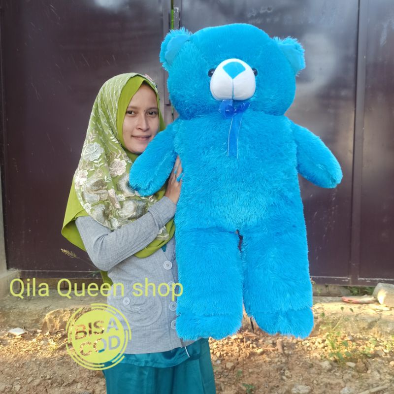 Boneka Teddy bear jumbo gratis ukir nama atau photo