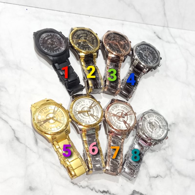 (Toko Ricoh) Jam Tangan Pria Rado Rantai