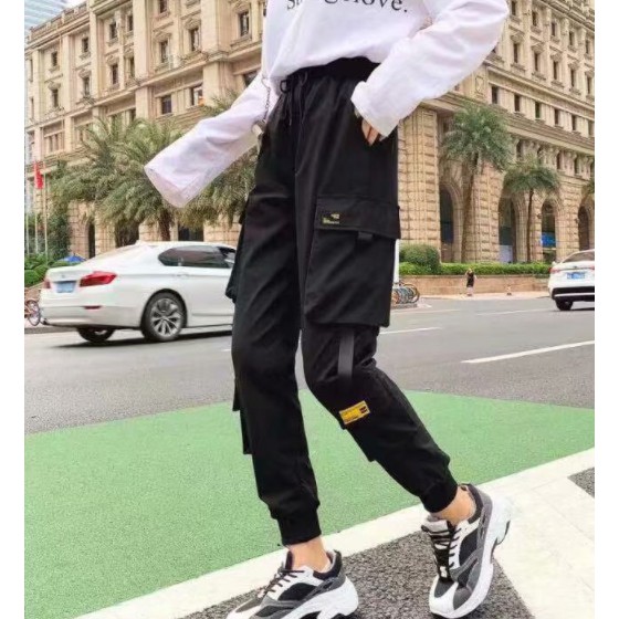 JOGGER PANTS CELANA WANITA PANJANG COOL Q81